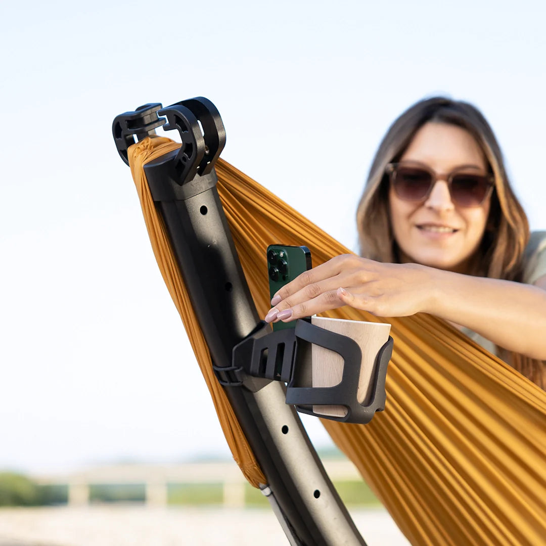 Schnell montierbarer Getränkehalter – Exklusiv